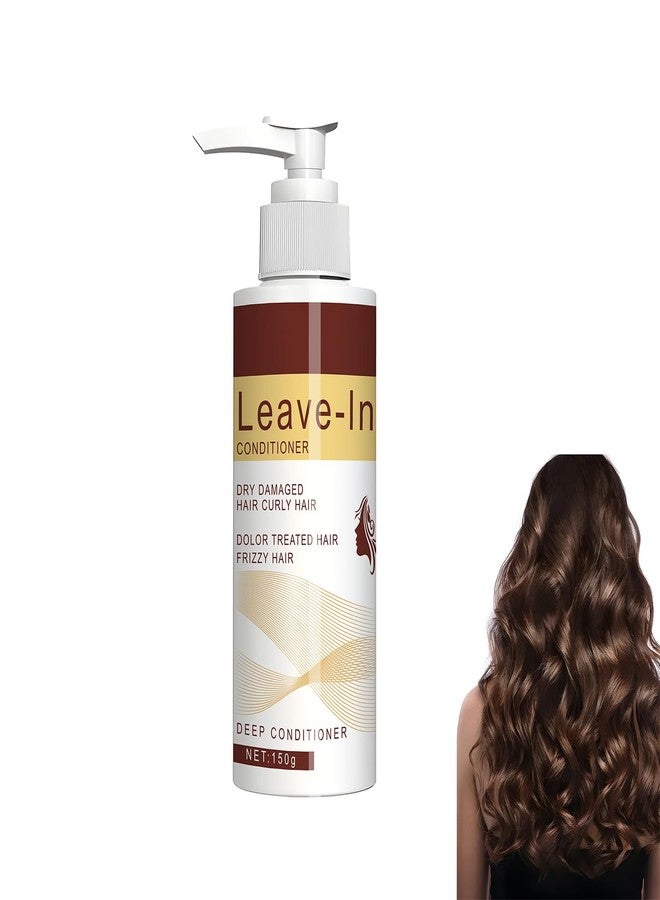 Grospe Leave-In Conditioner，Shea Butter Deep Repair Hair Mask，Repairs Dry, Damaged Hair with Deep Hydration, Ideal for Dry and Frizzy Hair Types（150g） - Image 1